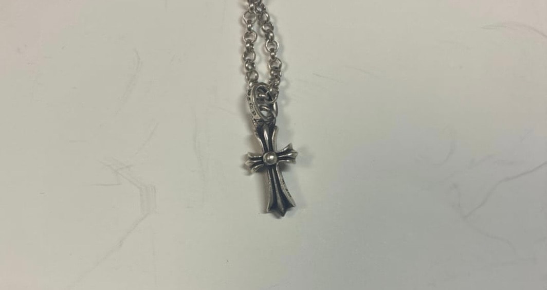 Chrome Hearts Cross Baby Fat Charm "Silver"