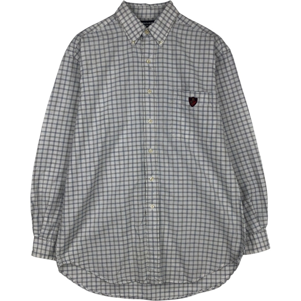 古着 ラルフローレン Ralph Lauren RALPH LAUREN GOLF TILDEN 長袖 ボタンダウンチェックシャツ メンズM相当/eaa621243