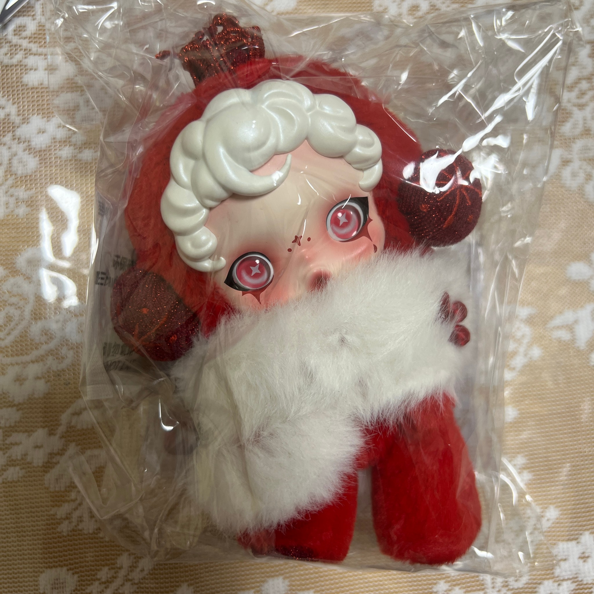 POP MART SKULLPANDA Winter Symphony Series Plush Pendant Symphony of Wishes (Secret)