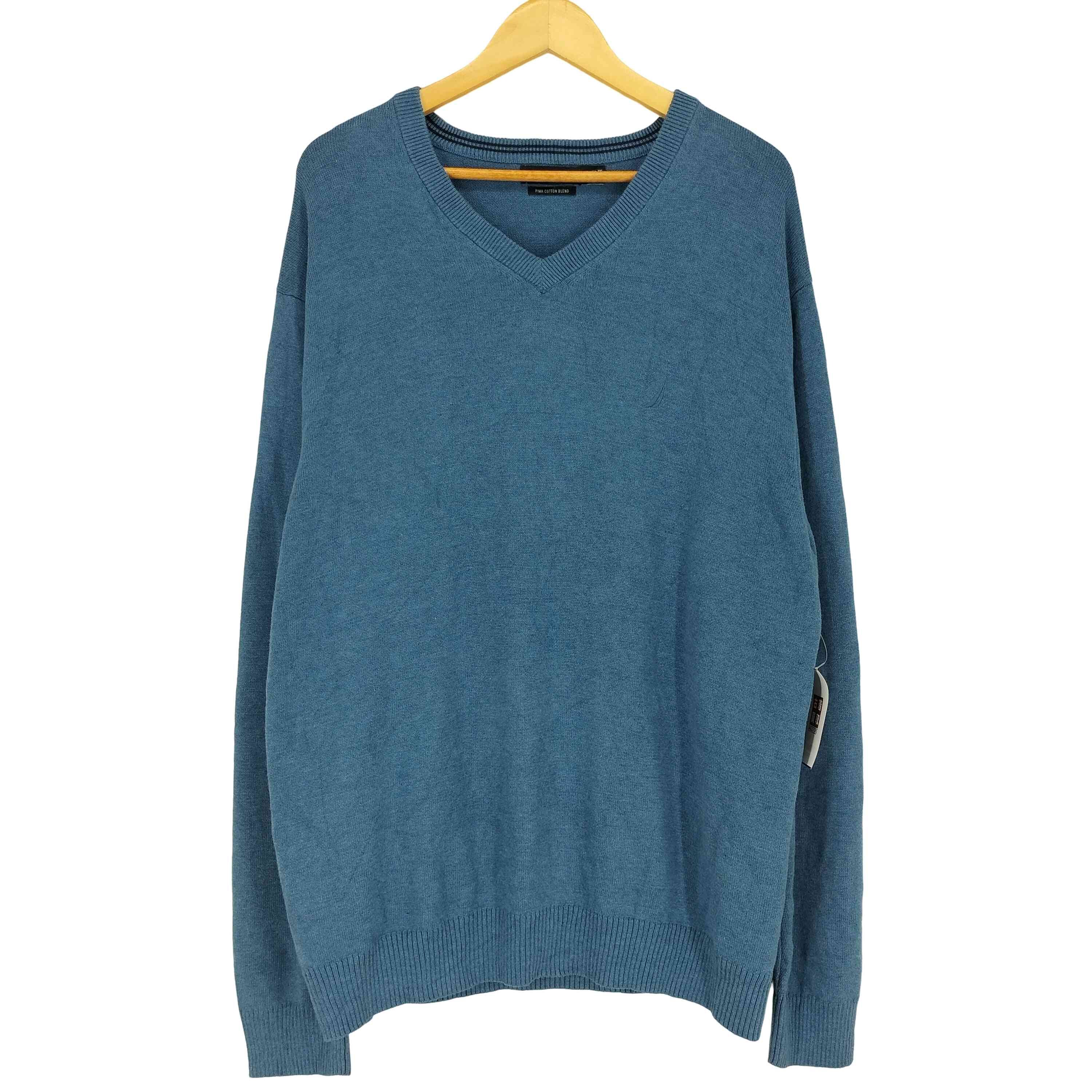 PIMA COTTON BLEND Vネックニット【1142993833261】