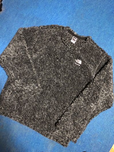 Supreme x The North Face High Pile Fleece Pullover "Black"