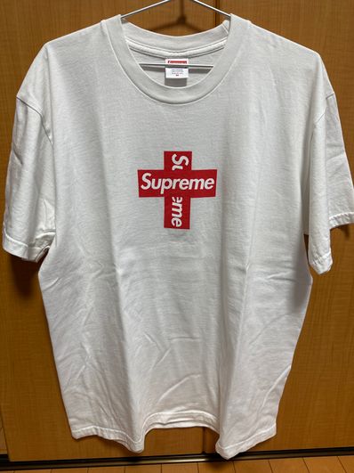 Supreme Cross Box Logo Tee "White"