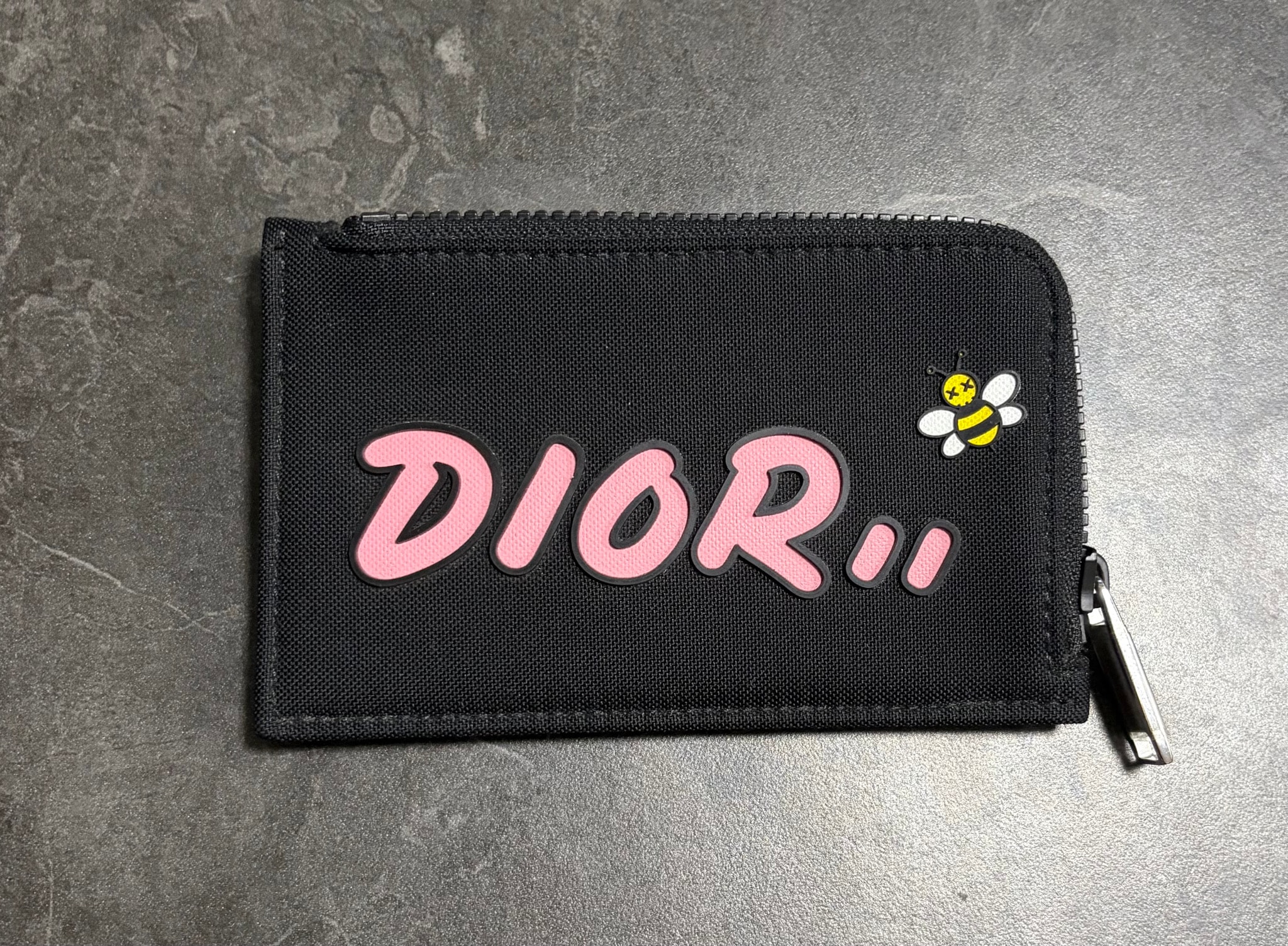 Dior x KAWS Nylon Wallet "Black"