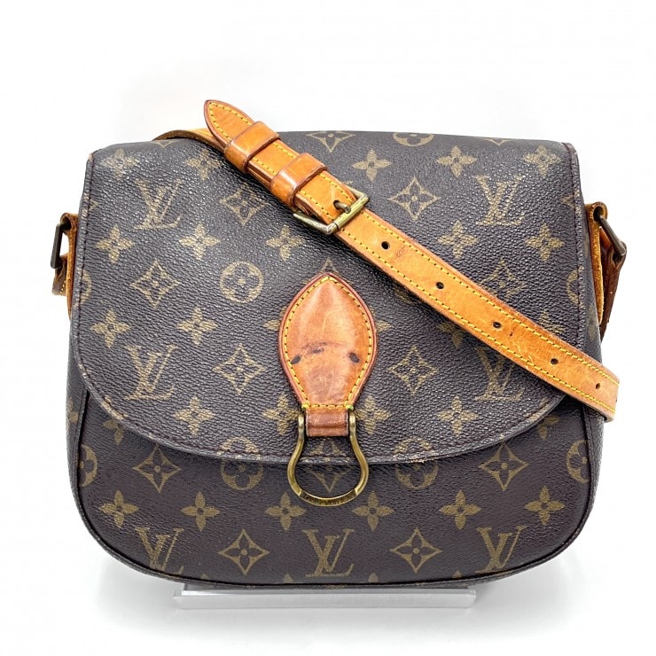 LOUIS VUITTON(ルイヴィトン)サンクルーGM ヴィンテージ ショルダーバッグ モノグラムキャンバス ブラウン レディース M51242【中古】