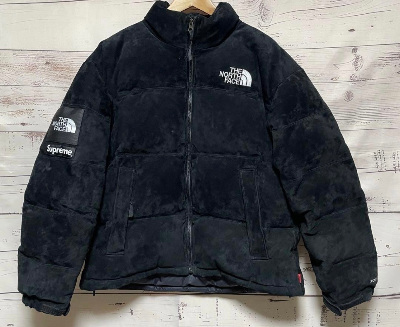 Supreme x The North Face Suede Nuptse Jacket 