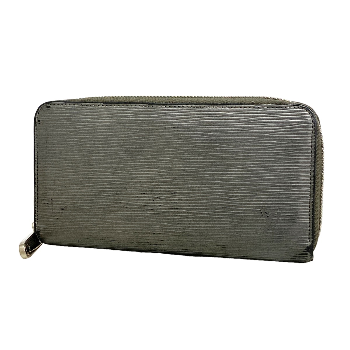 【6ge6109】ルイヴィトン 長財布 エピ ジッピーウォレット メタリックグレー【中古】メンズ レディース ユニセックス