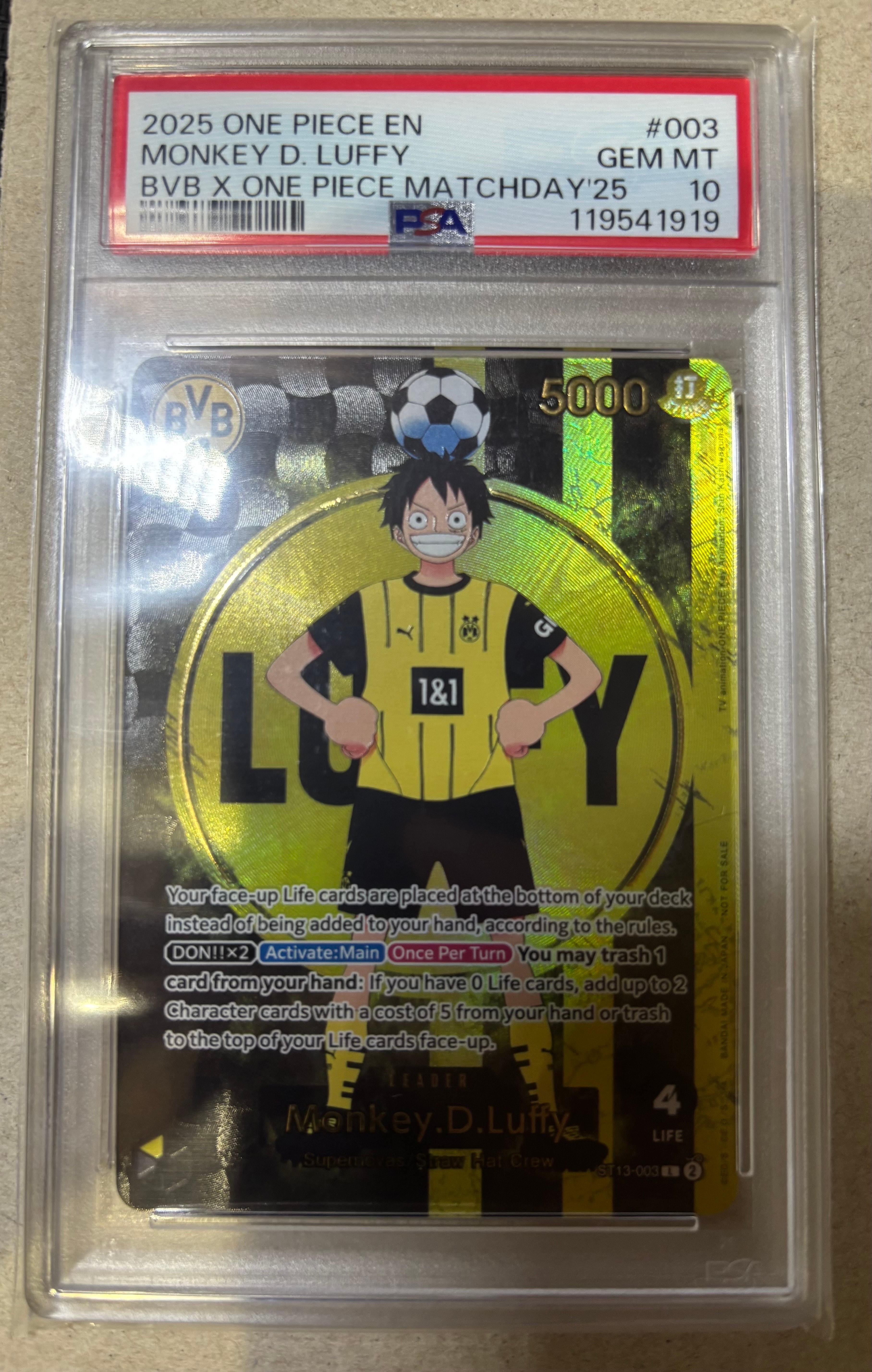 PSA10】ペローナ R [OP09-034](プロモーションカード「Vジャンプ 2025