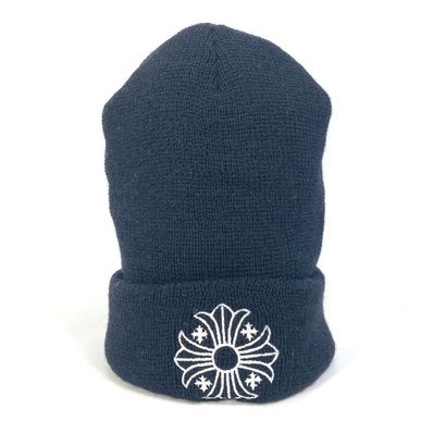 クロムハーツ クロスボール ビーニー 帽子 ニット帽 ニットキャップ ニット帽