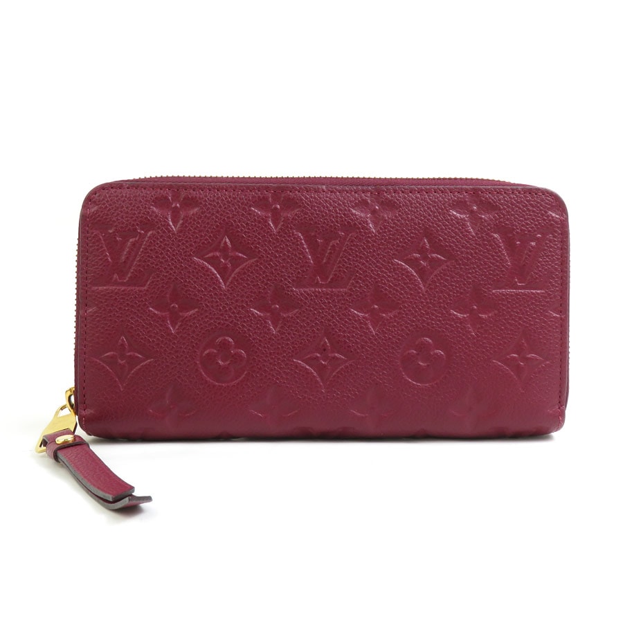 ルイ ヴィトン LOUIS VUITTON ラウンドファスナー長財布 モノグラム アンプラント ジッピーウォレット オロール ユニセックス M60549【中古】 56047a