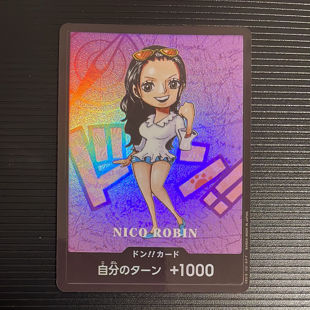 状態A】ドン!!カード : ニコ・ロビン (プレミアムカードコレクション