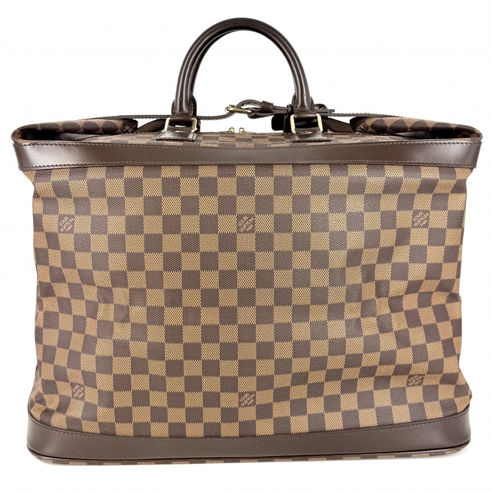 LOUIS VUITTON ルイヴィトン ハンドバッグ ダミエ グリモ ミニボストンバッグ N41160    ブラウン 茶 ゴールド金具 レディース【中古品】