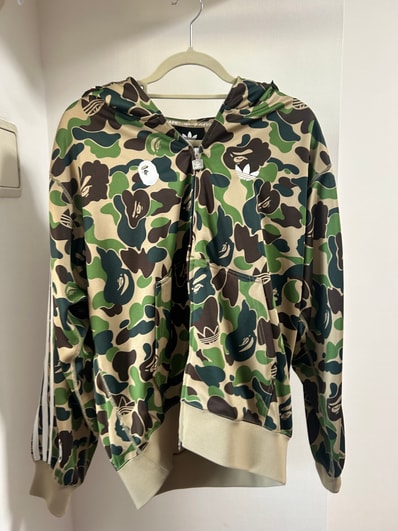 A BATHING APE Screen Camo Shark Full Zip Hoodie A BATHING APE Screen Camo Shark Full Zip Hoodie