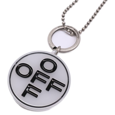 オフホワイト KEYRING ロング ボールチェーン