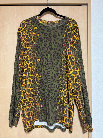 Supreme Small Box L/S Tee "Cheetah" (24FW)