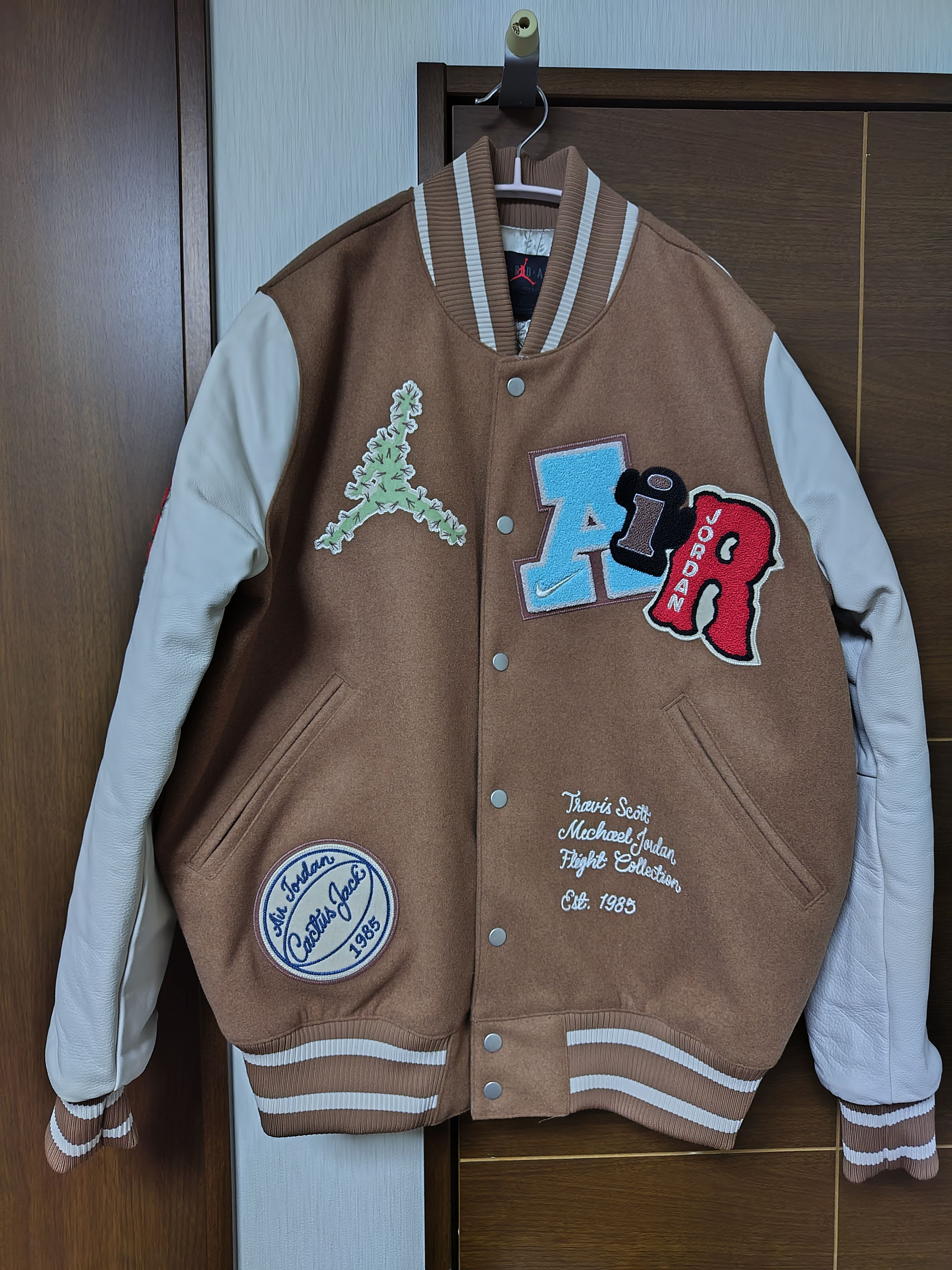 Travis Scott x Nike Jordan Varsity Jacket