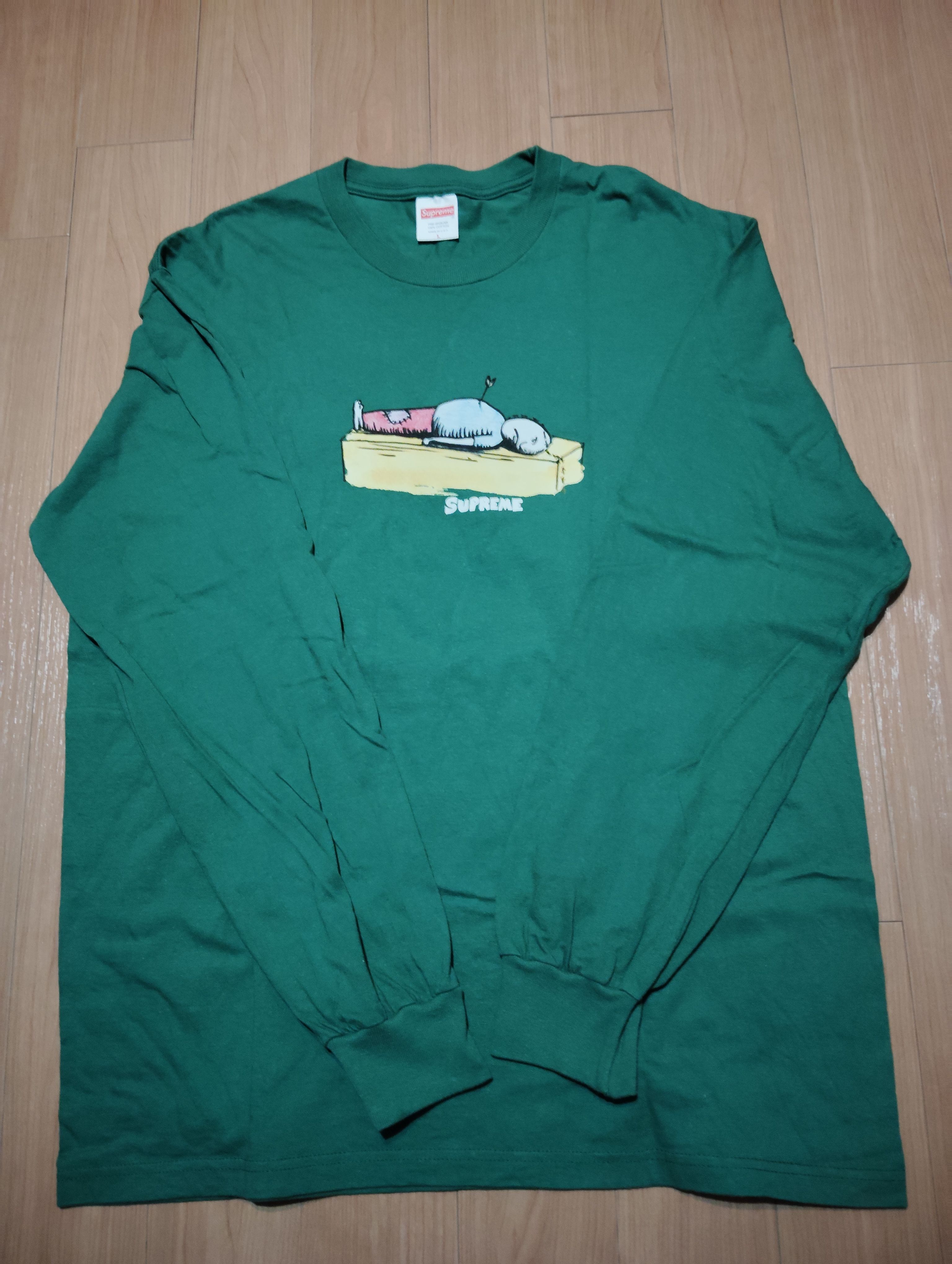 Supreme Neil Blender Arrow L/S Tee "Light Pine"