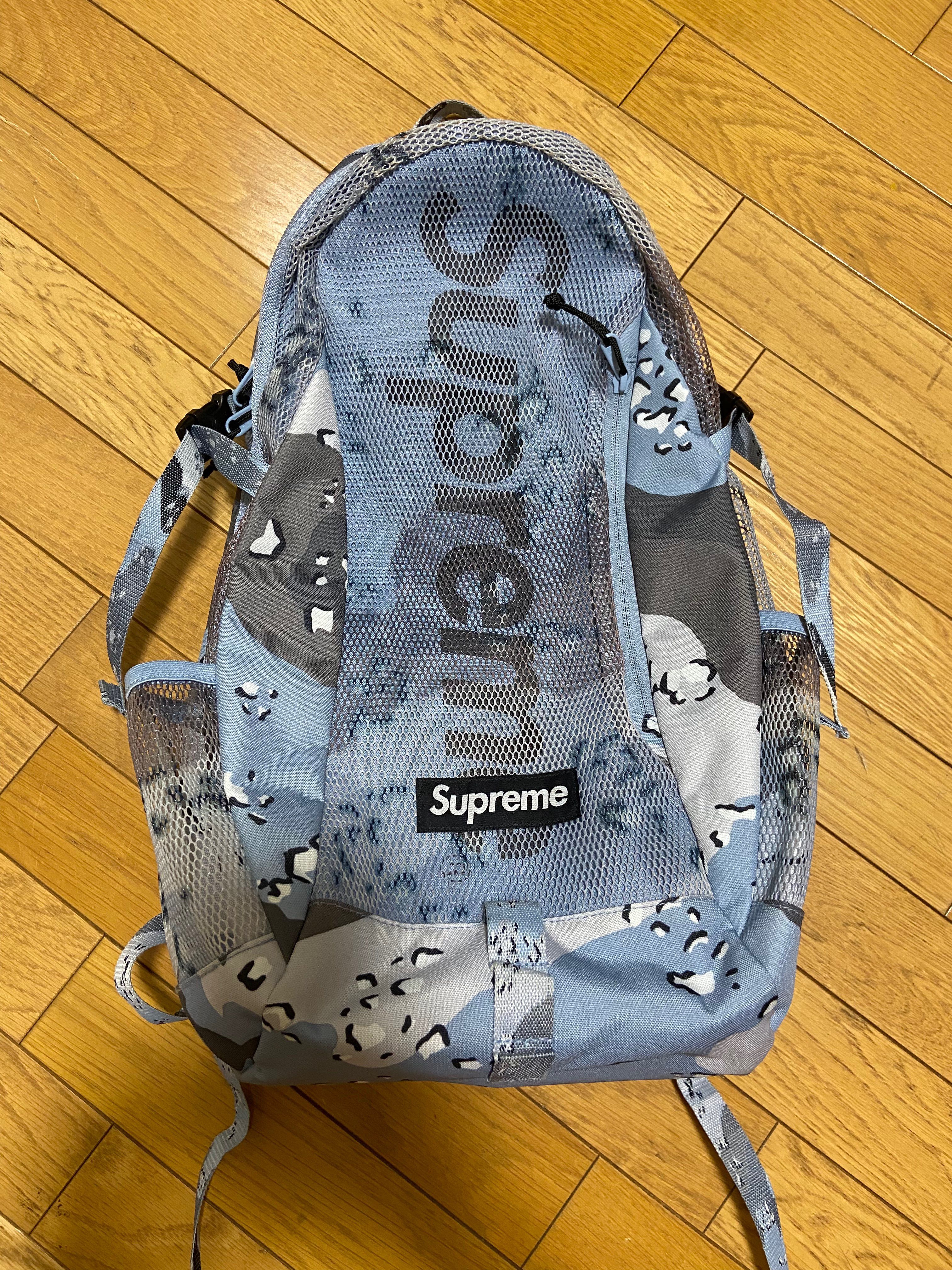 Supreme 20SS Backpack "Camo Blue"