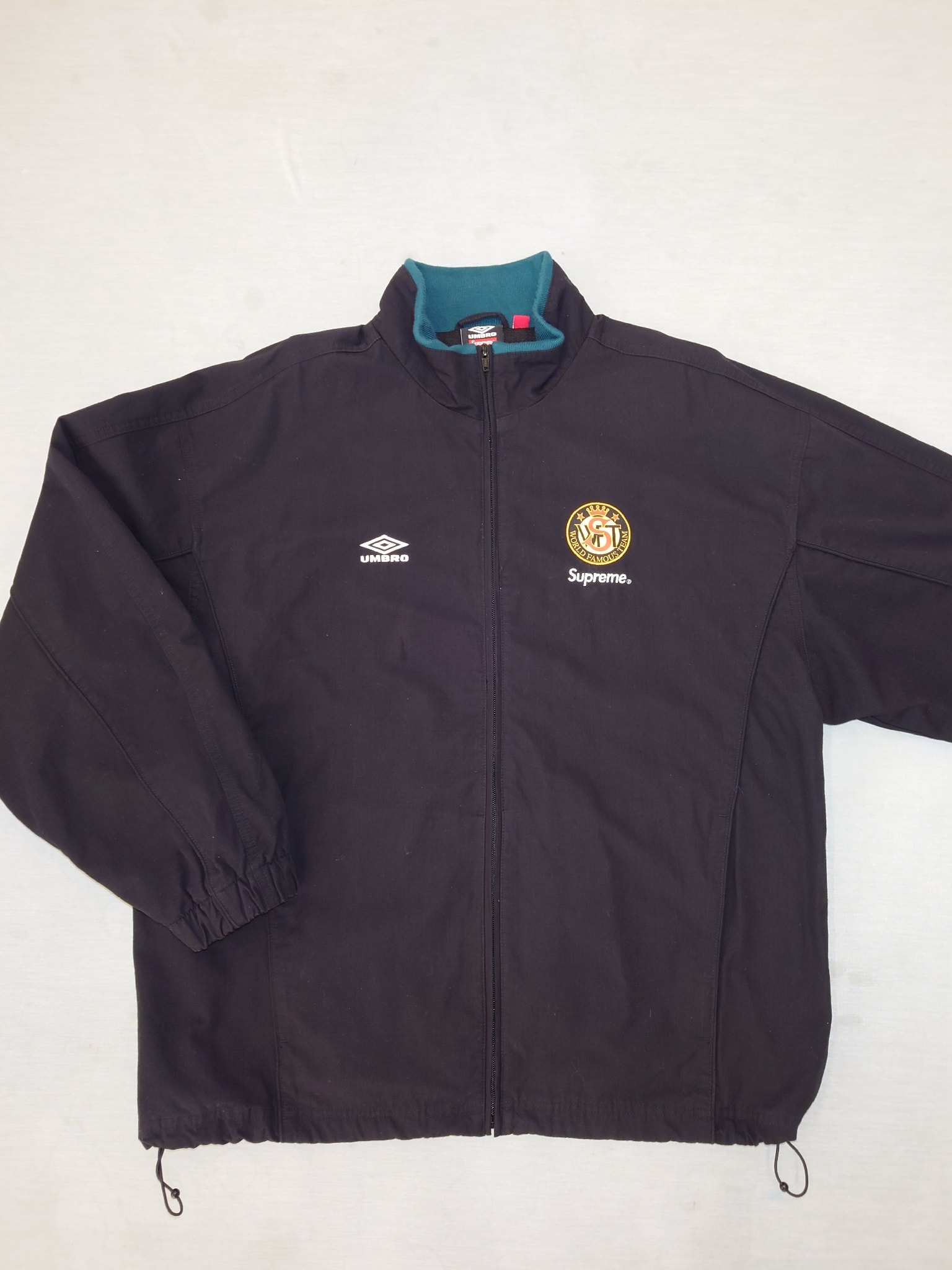 Supreme x Umbro Cotton Ripstop Track Jacket "Black"