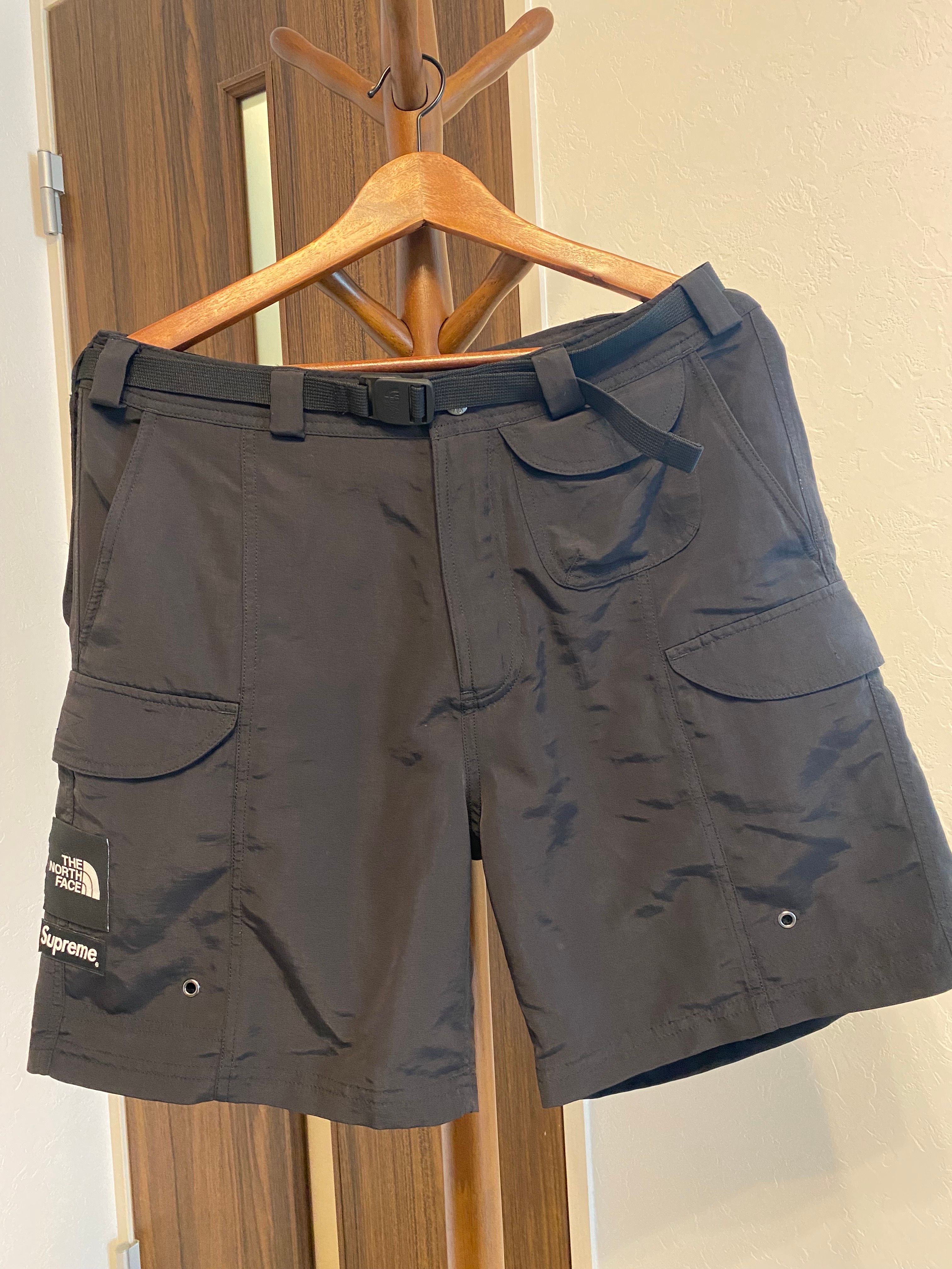 Supreme x The North Face Trekking Packable Belted Short "Black" NB02207I / NF0A7WX7