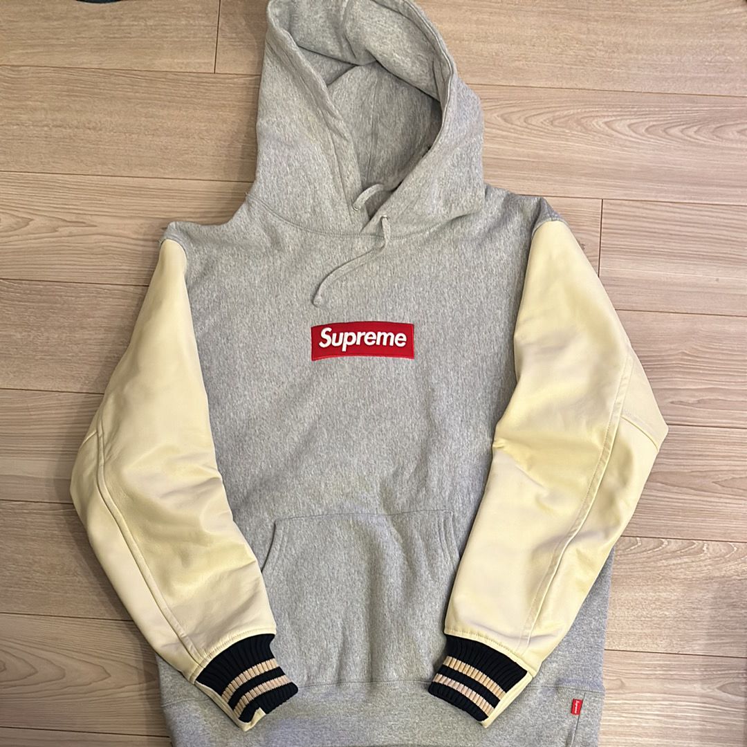Supreme / JUNYA WATANABE COMME des GARÇONS MAN Box Logo Hoodie Customize "Grey"
