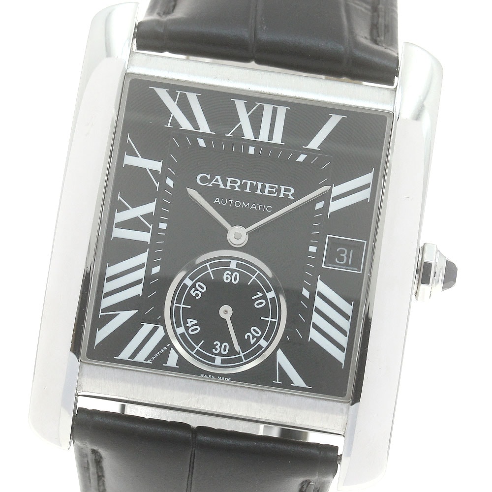 カルティエ タンクMC LM W5330004 メンズ 【中古】