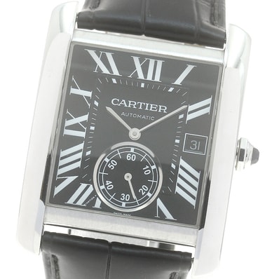 カルティエ タンクMC LM W5330004 メンズ 【中古】