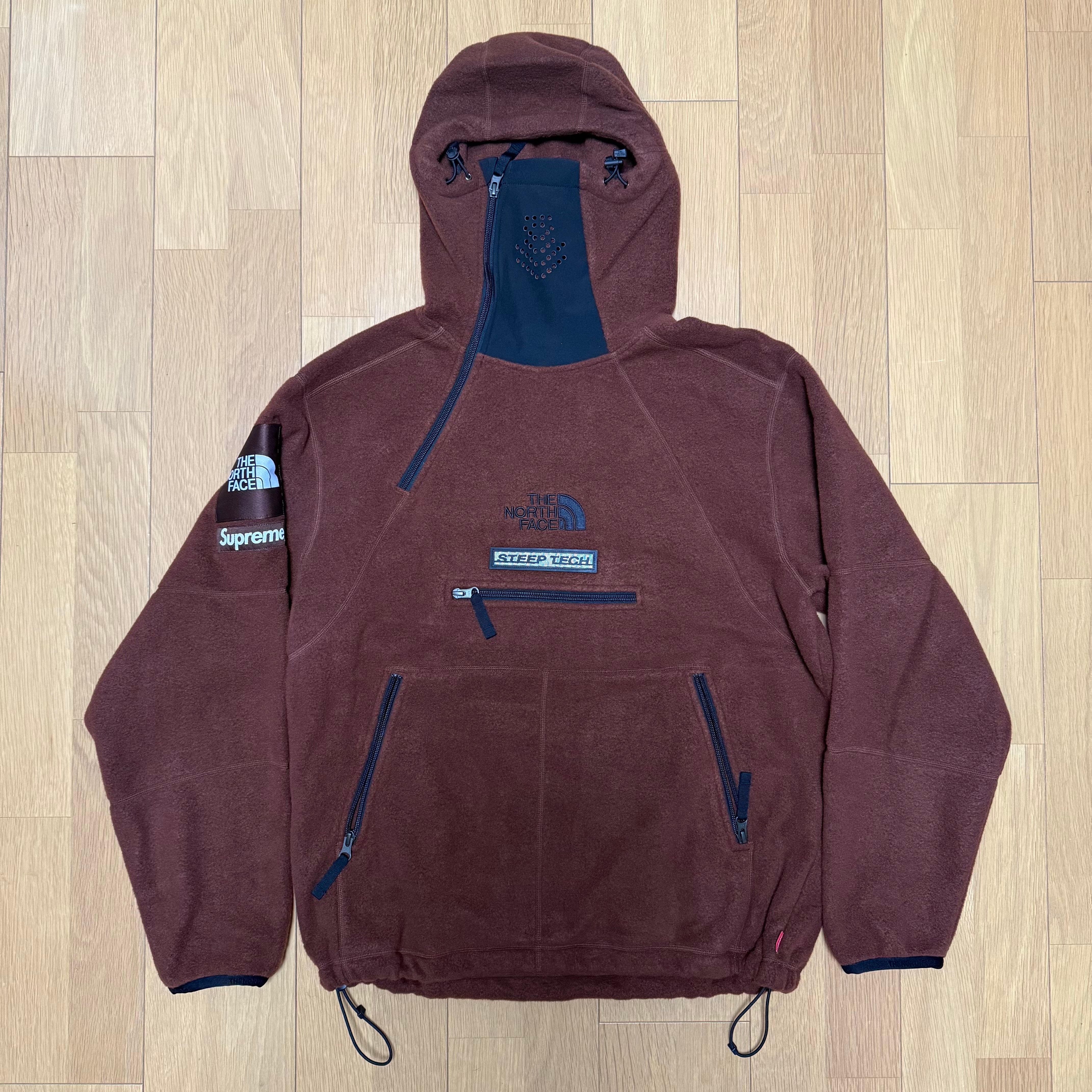 Supreme x The North Face Steep Tech Fleece Pullover 