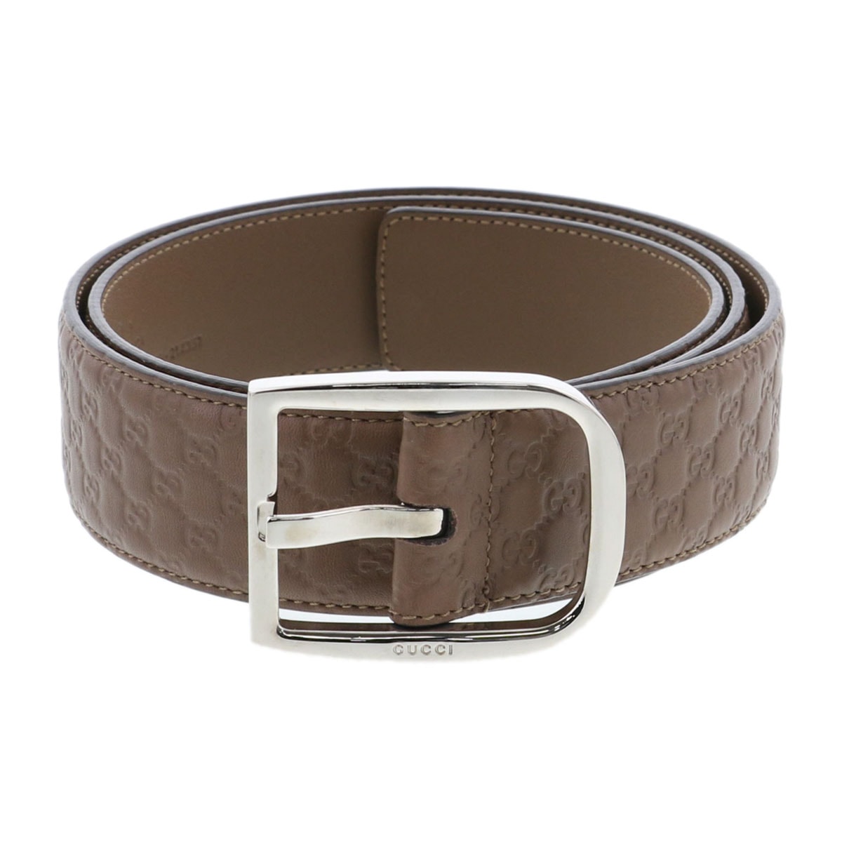 B (目立った傷や汚れなし)】GUCCI グッチ マイクログッチシマ ベルト