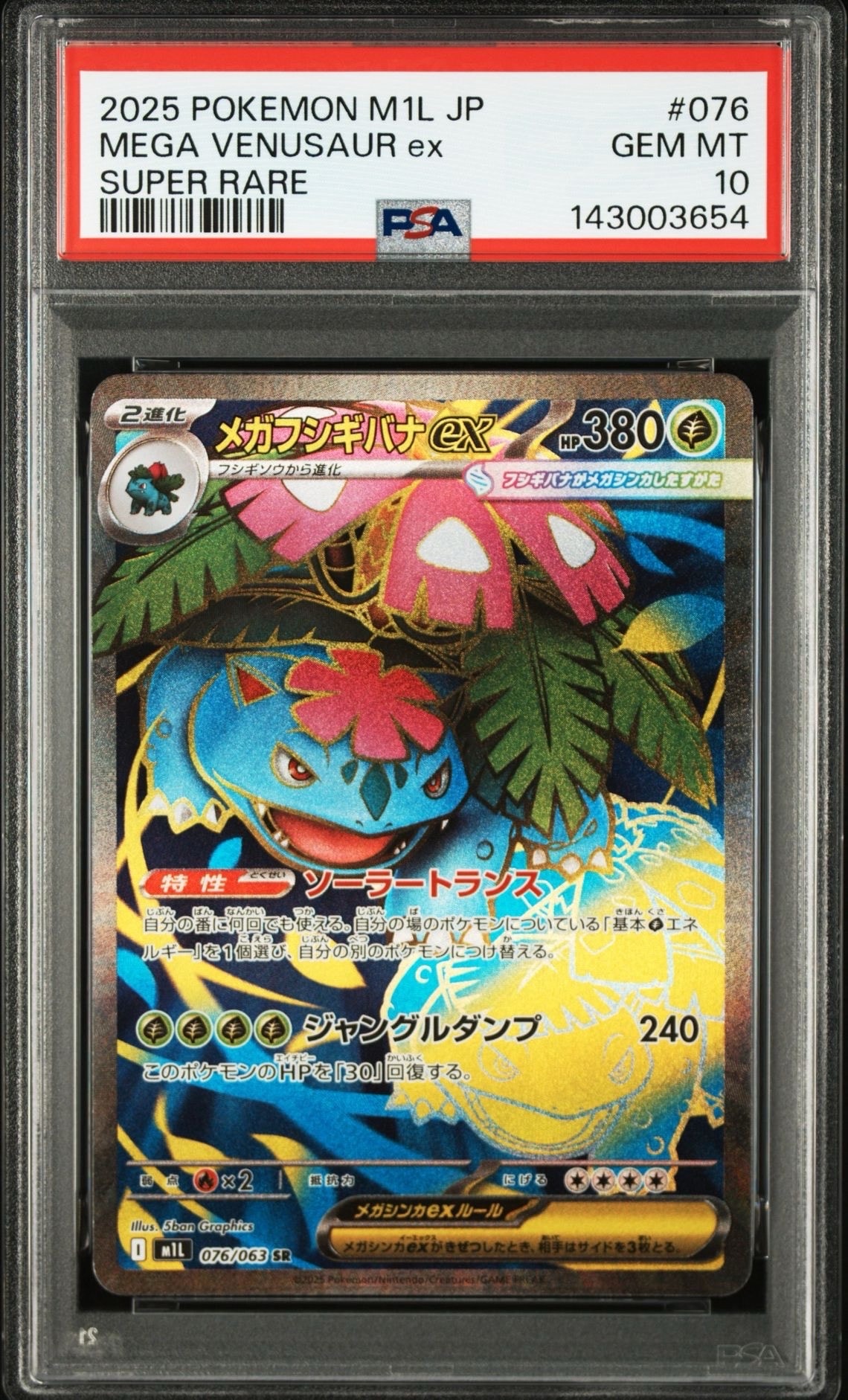 メガフシギバナ・ゼルネアス25PSA10まとめ売り PSA10】メガフシギバナex SR - メルカリ