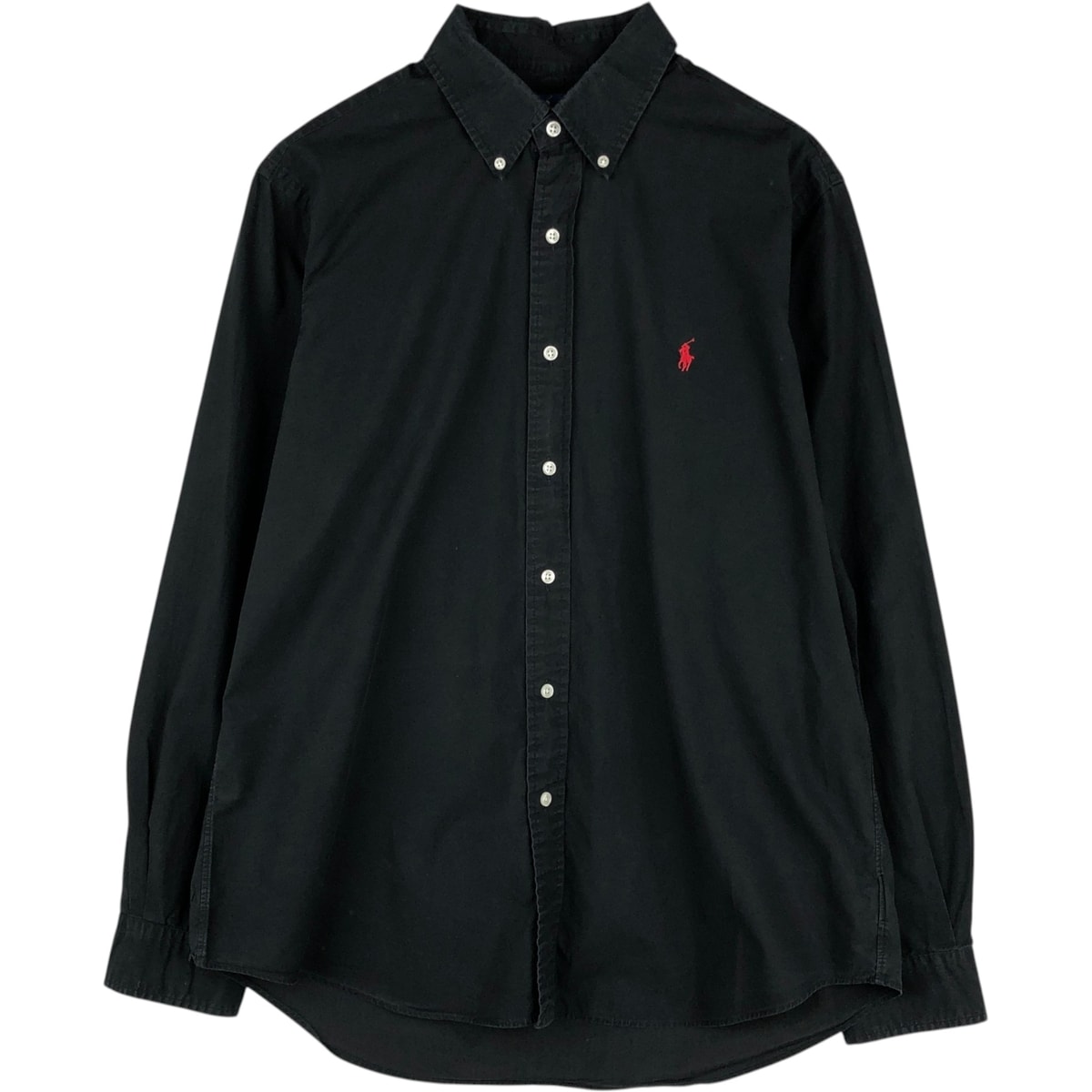 古着 ラルフローレン Ralph Lauren STRETCH 長袖 ボタンダウンシャツ メンズL相当/eaa628877