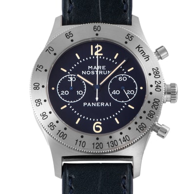OFFICINE PANERAI オフィチーネパネライ マーレ ノストゥルム アッチャイオ 42mm PAM00716 1000本限定 ステンレススチール【中古】