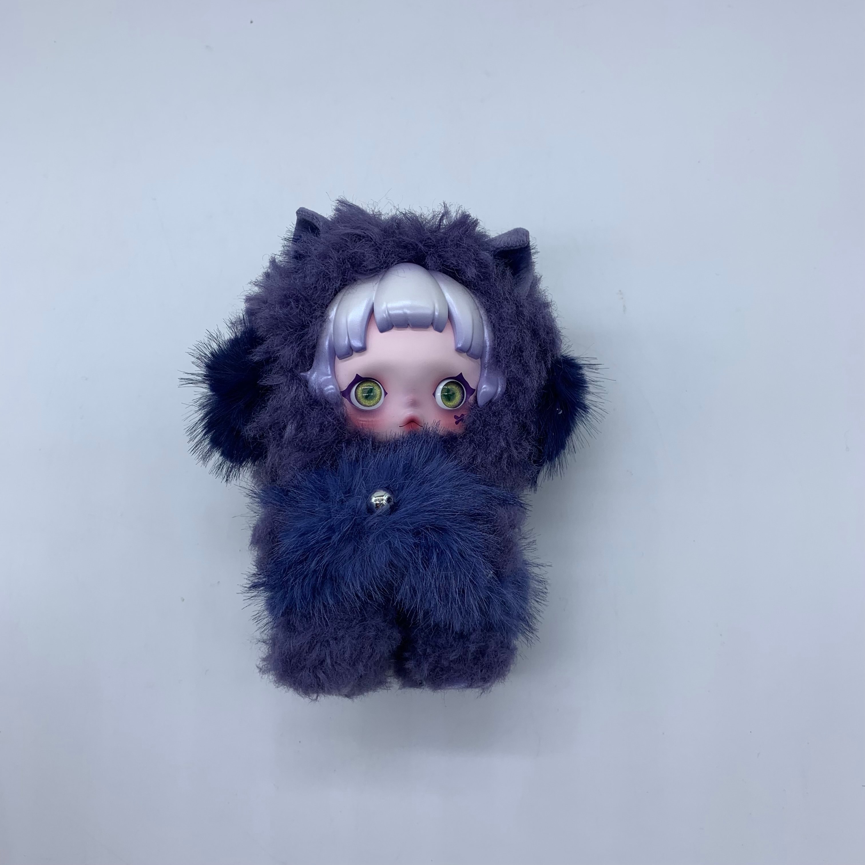 POP MART SKULLPANDA You Found Me! Series Plush Doll Pendant Cerberus