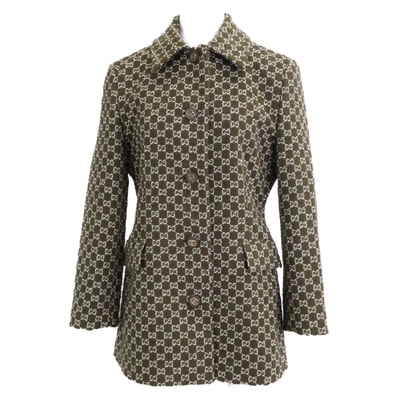 グッチ 【新品/国内正規】FW25 835539 GGブークレ シングルジャケット 40