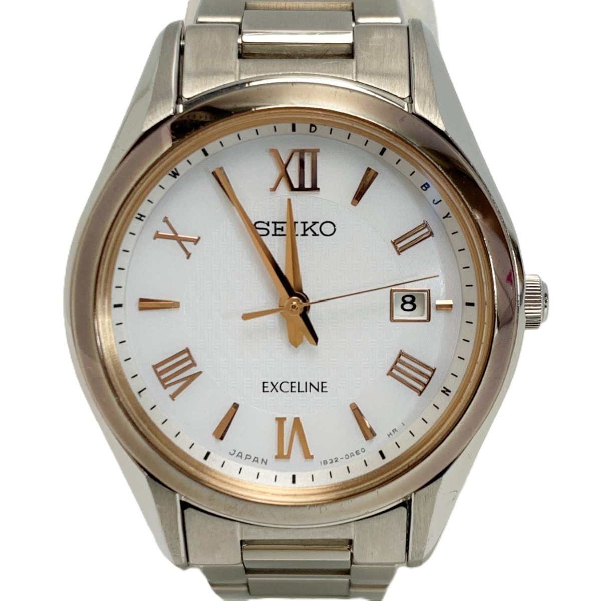 SEIKO セイコー EXCELINE エクセリーヌ 1B32-0AC0 腕時計 電波ソーラー レディース