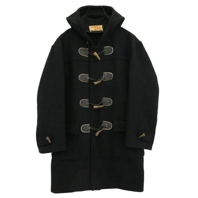 HYSTERIC GLAMOUR ヒステリックグラマー コート 2AC-6145 BOYS AND GIRLS ダッフル コート ブラック系 FREE【中古】