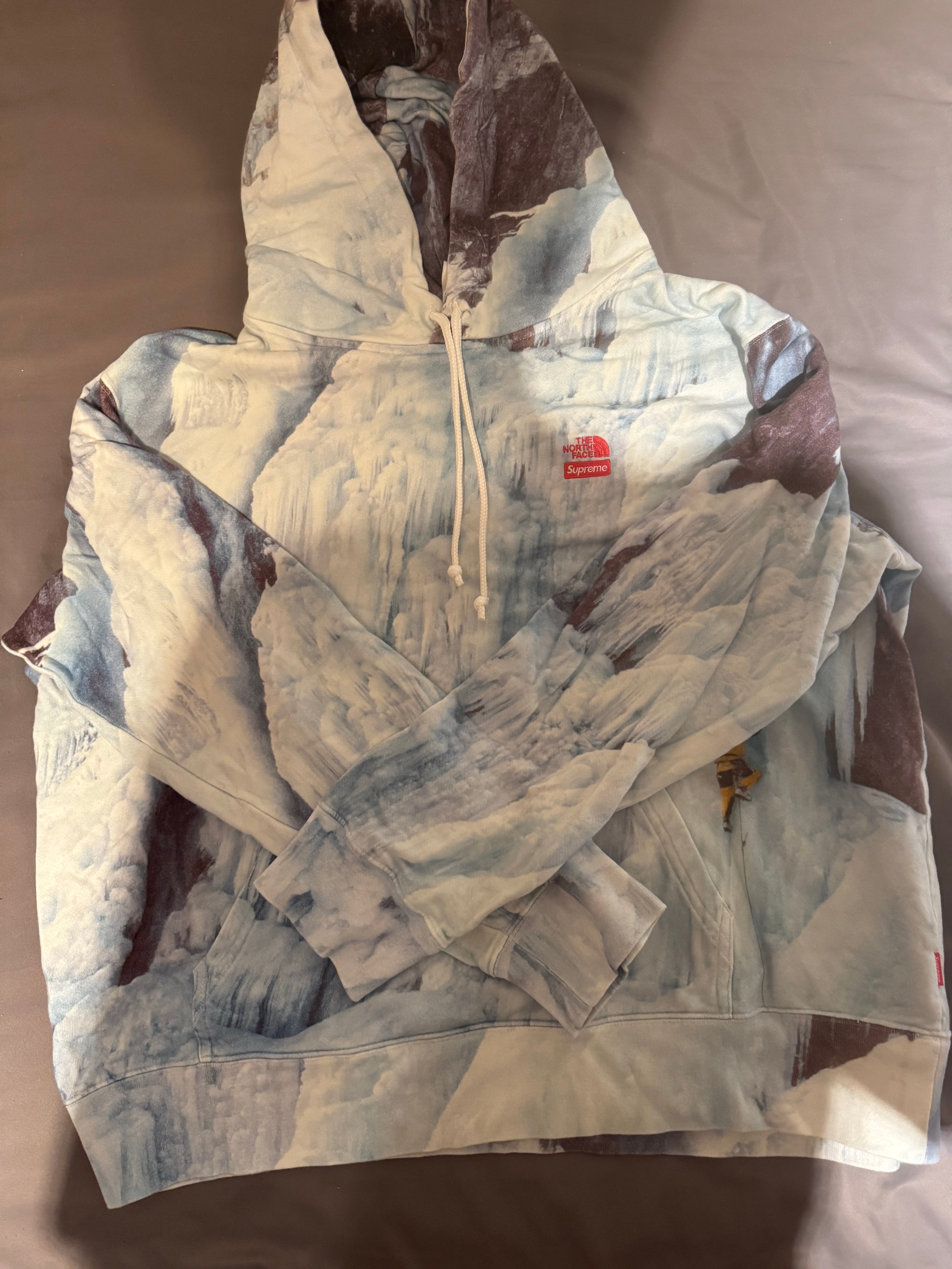 Supreme x The North Face Ice Climb Hooded Sweatshirt "Multi"