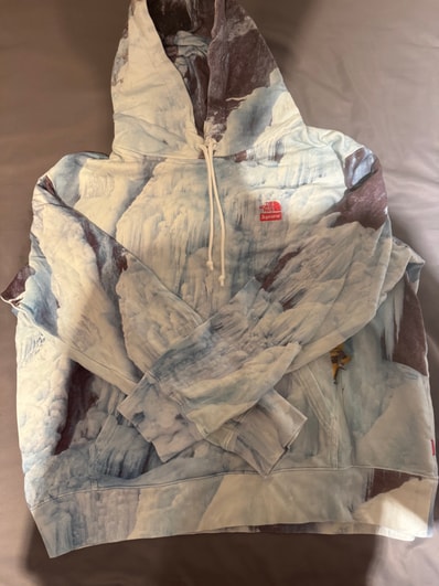 Supreme x The North Face Ice Climb Hooded Sweatshirt "Multi"