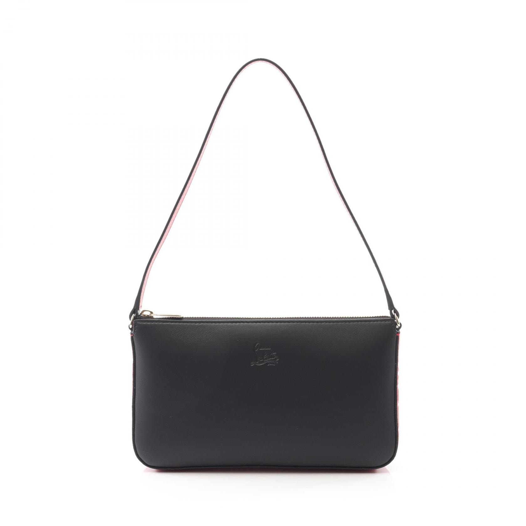クリスチャンルブタン Christian Louboutin LOUBILA ショルダーバッグ バッグ レザー レディース ブラック系 / レッド系 3245066CM4H 【新品】