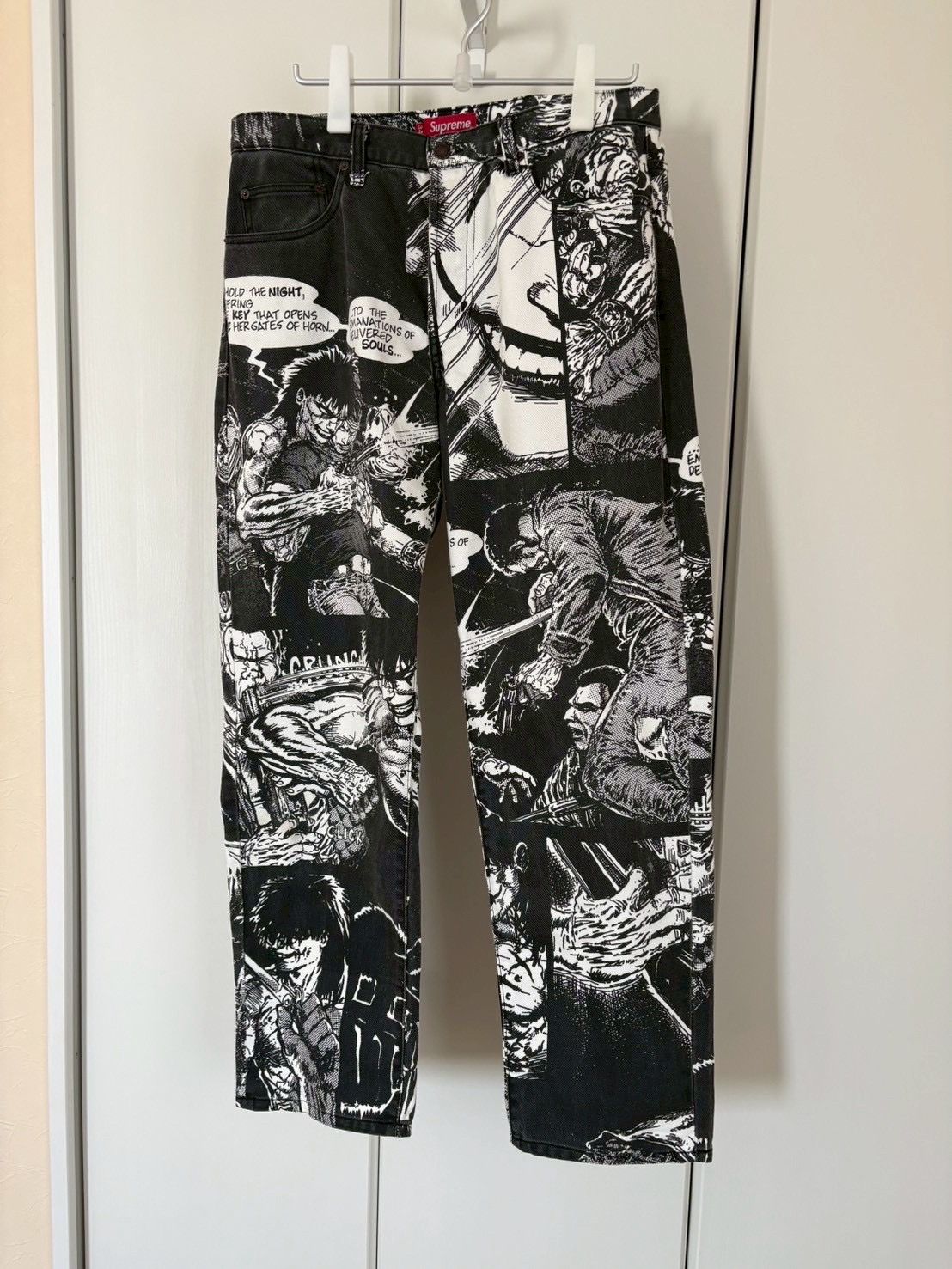 Supreme The Crow Regular Jean "White"
