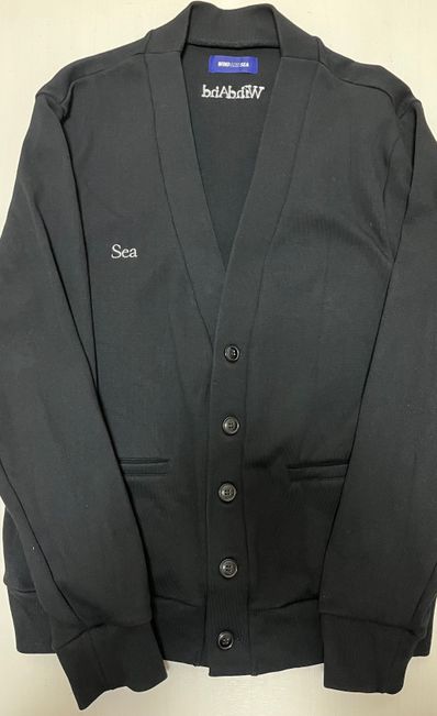 WIND AND SEA SDT Sweat Cardigan "Black"