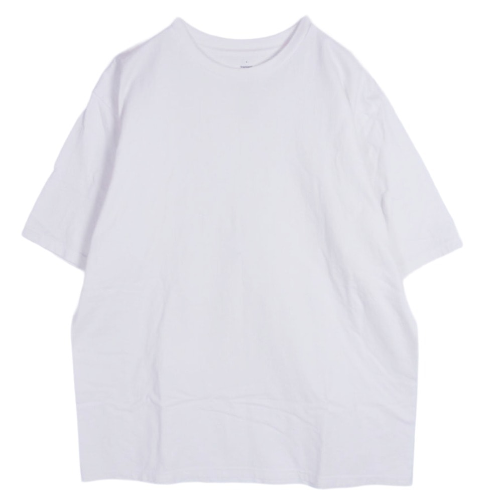 GRAPHPAPER グラフペーパー Tシャツ コットン クルーネック 半袖 Tシャツ ホワイト ホワイト系 4【中古】