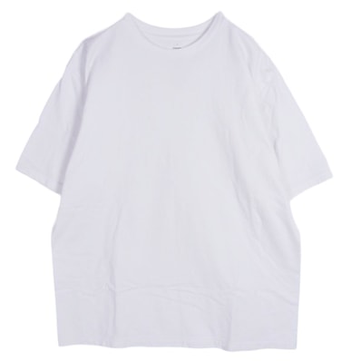 GRAPHPAPER グラフペーパー Tシャツ コットン クルーネック 半袖 Tシャツ ホワイト ホワイト系 4【中古】