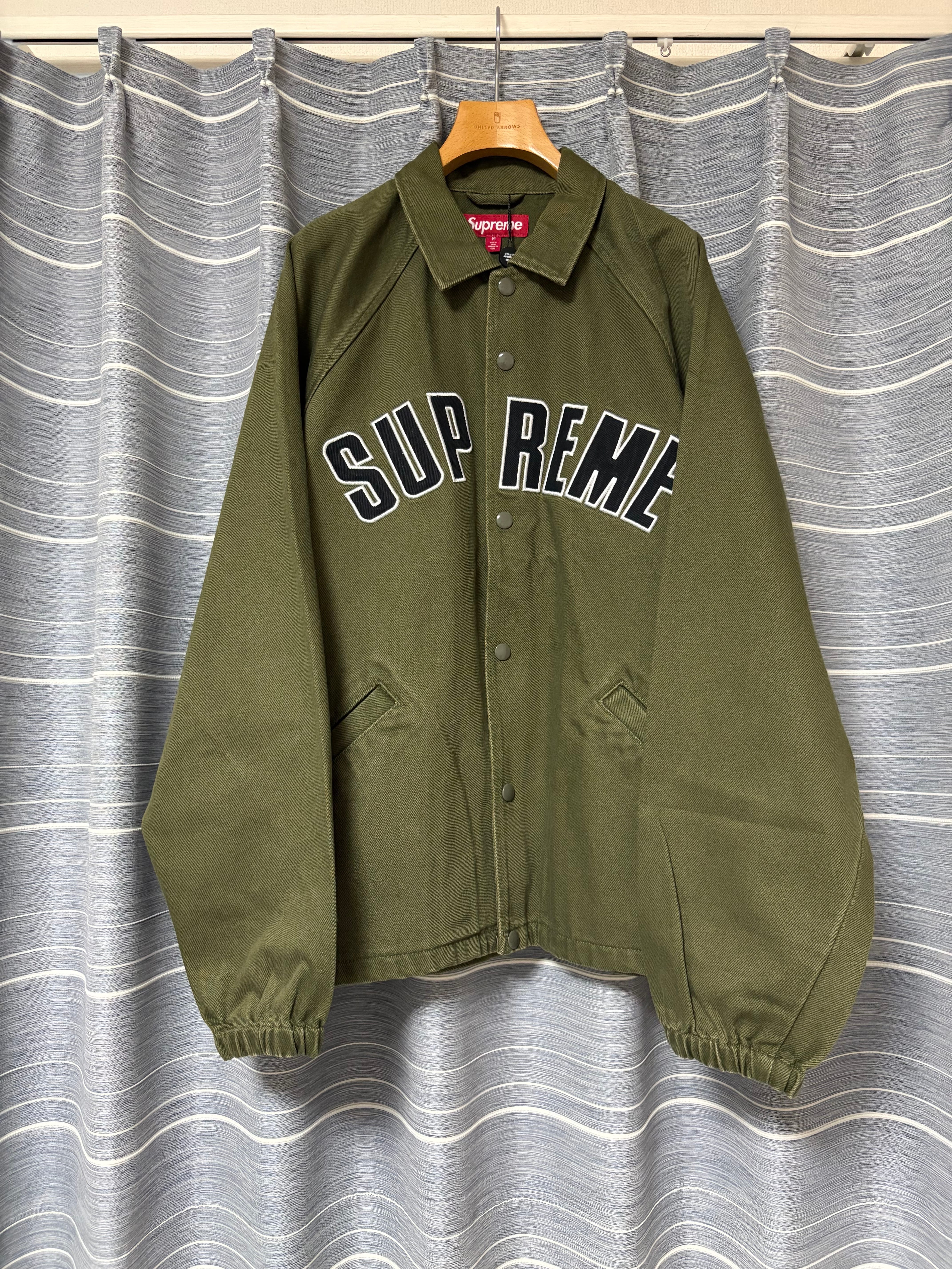 Supreme Wide Wale Corduroy Harrington Jacket 