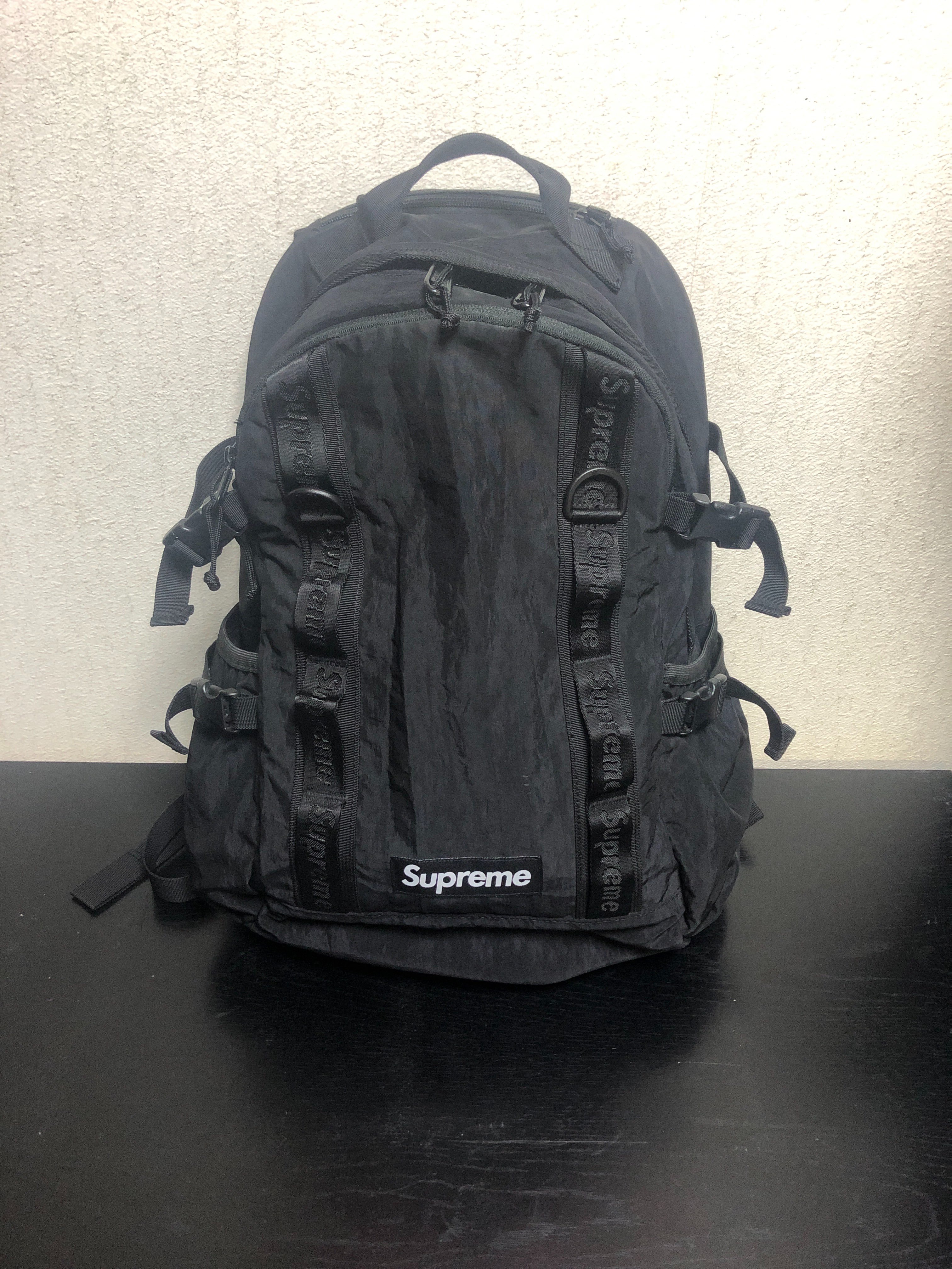Supreme 20FW Backpack 21L "Black"