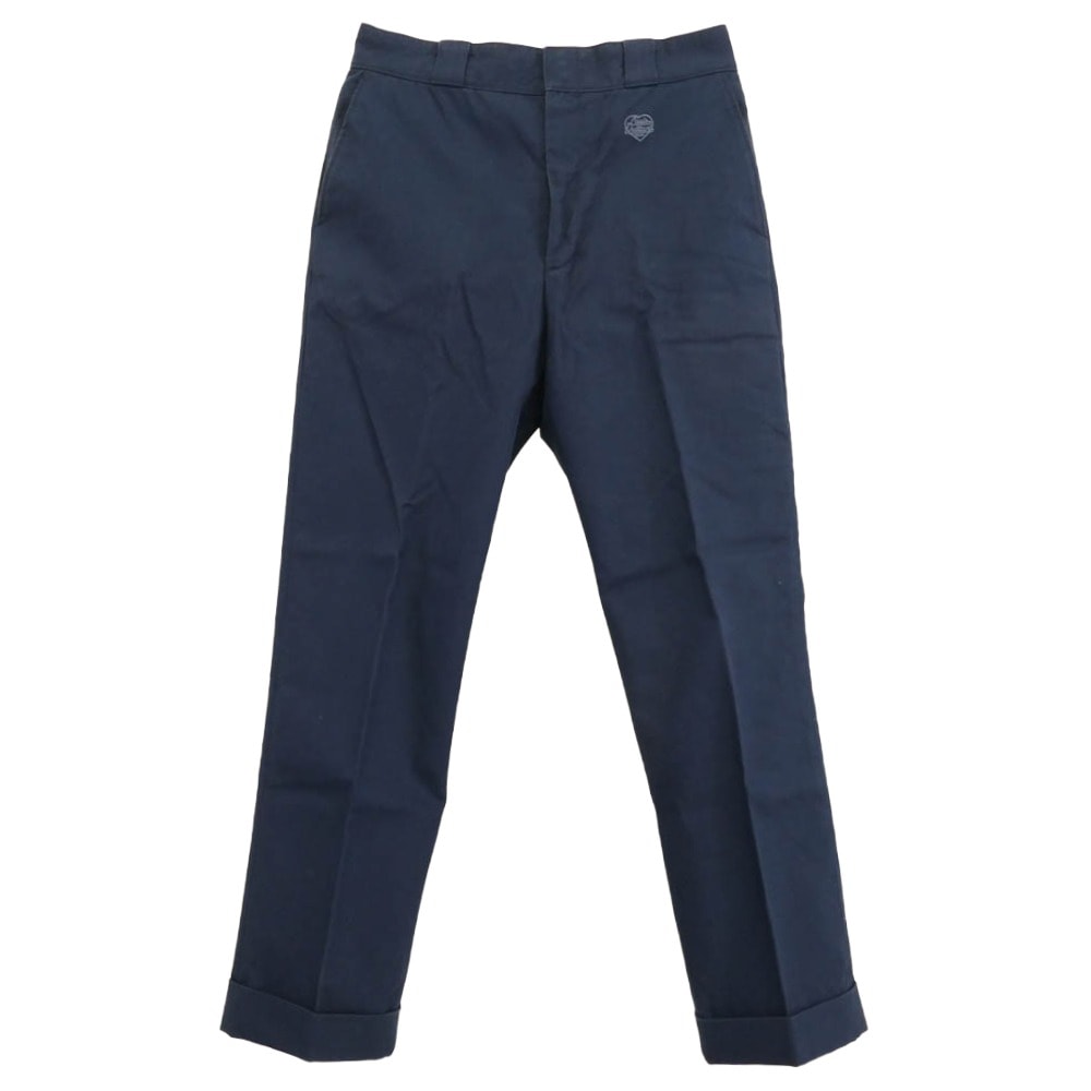 LOUIS VUITTON ルイ・ヴィトン パンツ 22SS RM221M H77 HMP06W NIGO ニゴ イタリア製 LVスクエアード チノトラウザーズ チノパンツ ネイビー系 40【中古】