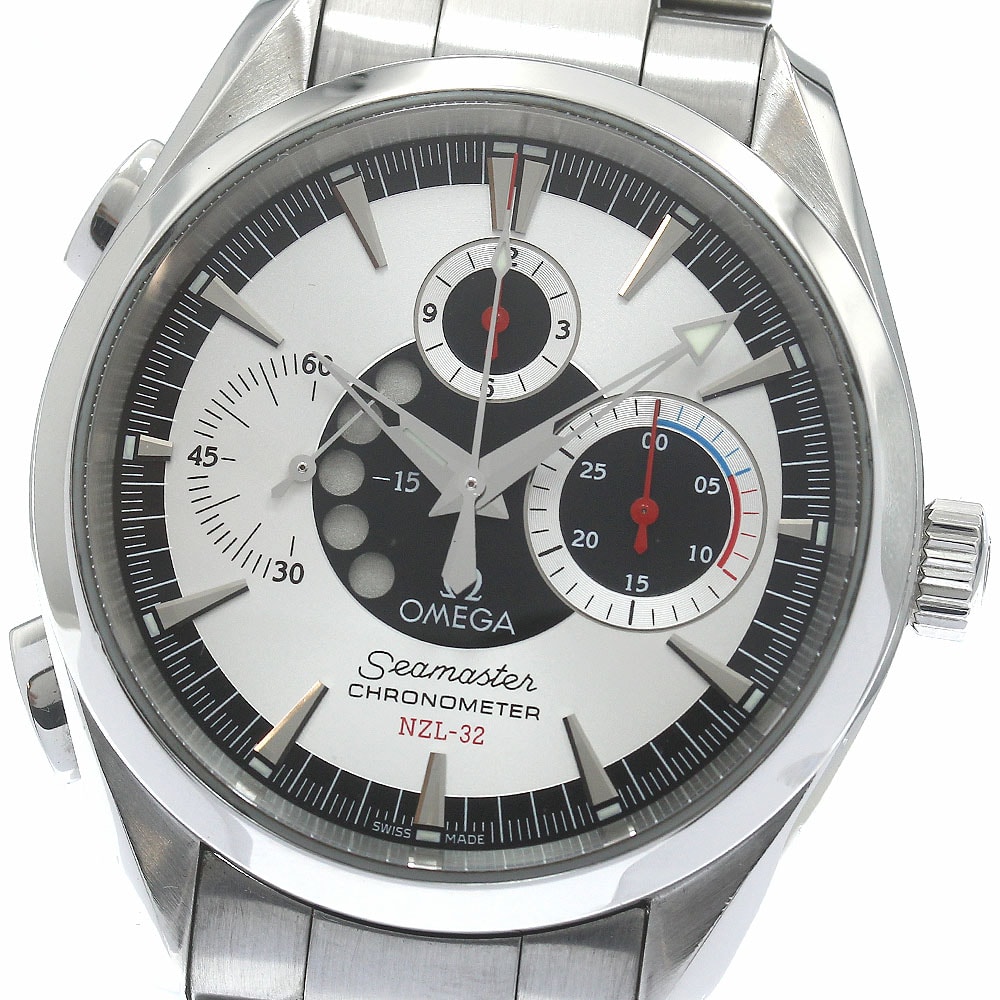☆良品 オメガ シーマスター アクアテラ  NZL-32 メンズ 【中古】
