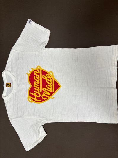 HUMAN MADE HEART T-SHIRT "White"