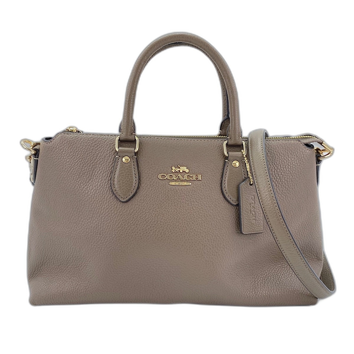 コーチ COACH ジョージア・サッチェル 2WAY ハンドバッグ レザー【中古】