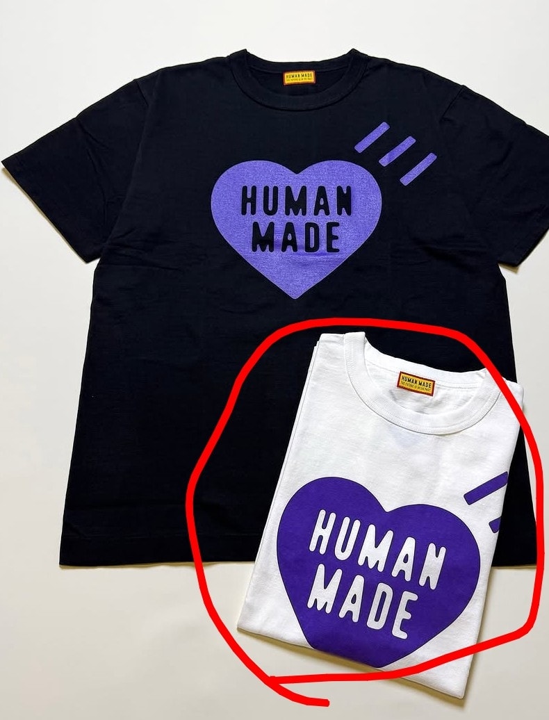STORE EXCLUSIVE HEART GRAPHIC T-SHIRT (福岡店舗限定)