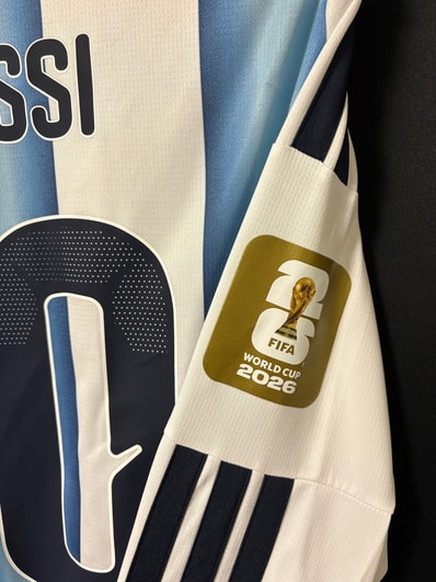 adidas Argentina 26 Home Replica L/S Jersey "White/Icey Blue/Light Blue"